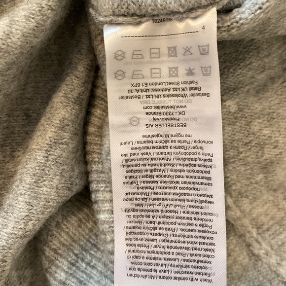 Vero Moda Cable dress Heather NWT Sz XL - Picture 10 of 11